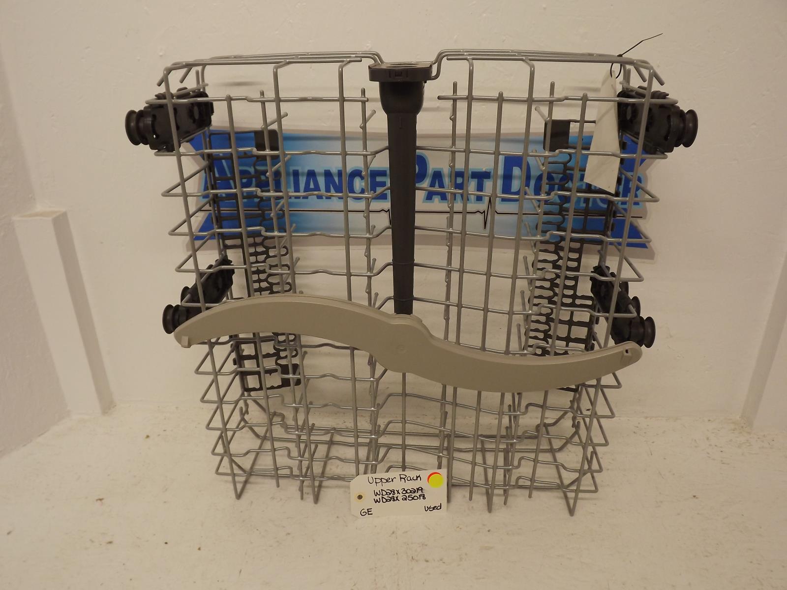 GE Dishwasher WD28X30219 WD28X25018 Upper Rack Used GE Dishwasher WD28X30219 WD28X25018 Upper Rack Used